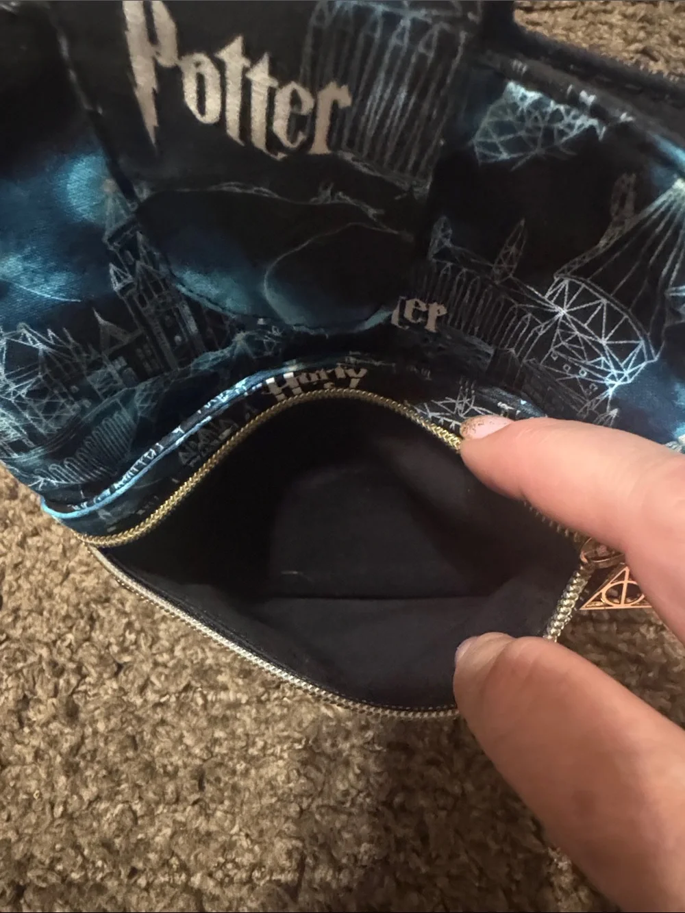 Harry Potter Fabric Pouch